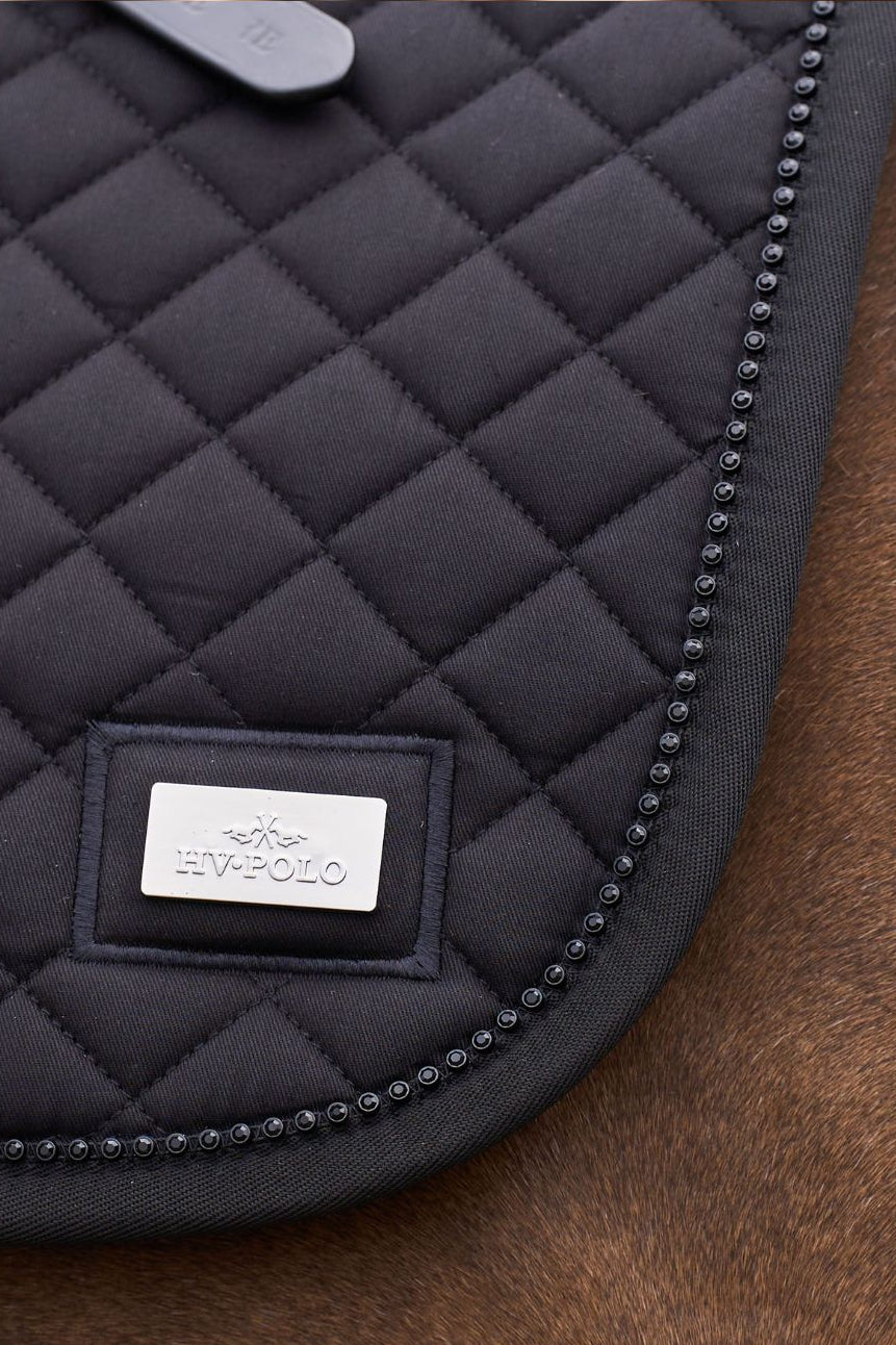 HV Polo Eventing Saddle Pad HVPPro Performance Black