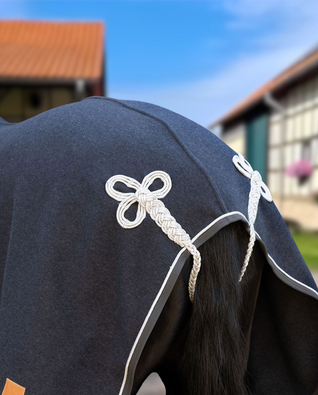 HV POLO »Abschwitzdecke HVPScottie Dark Grey Melange