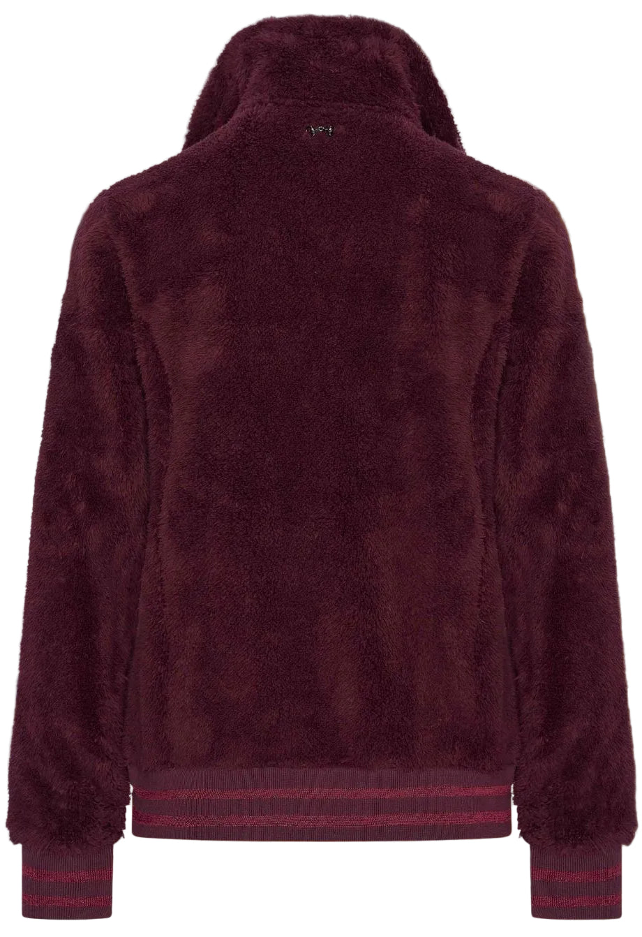 HV Polo "Women's Fleece Jacket HVPTyra Dark Berry