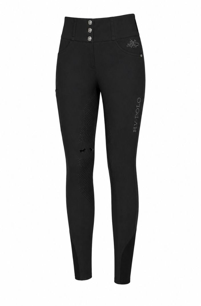 HV Polo Reithose HVPElena FullGrip Schwarz