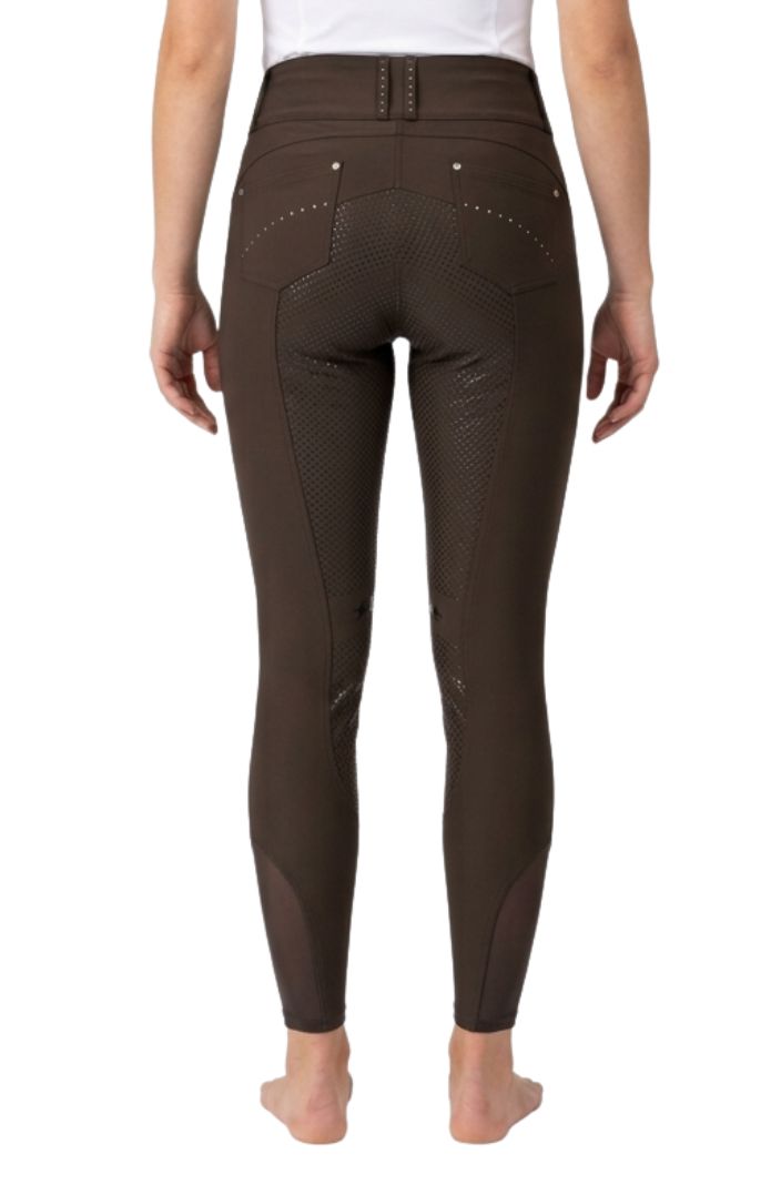 HV Polo Women's Breeches HVPElena FullGrip Espresso