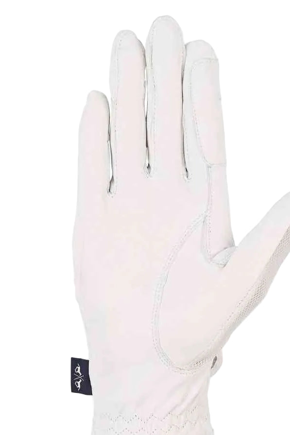 hv polo damen reiten handschuhe darent 0207093201-0001 white