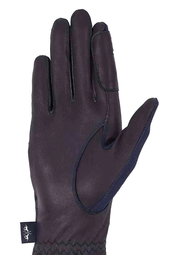hv polo damen reiten handschuhe darent 0207093201-5001 blau