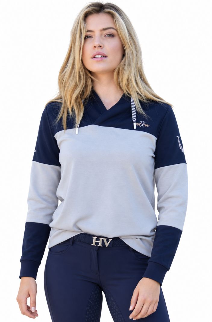 HV Polo Hoodie HVPPeggy Pearl Grey