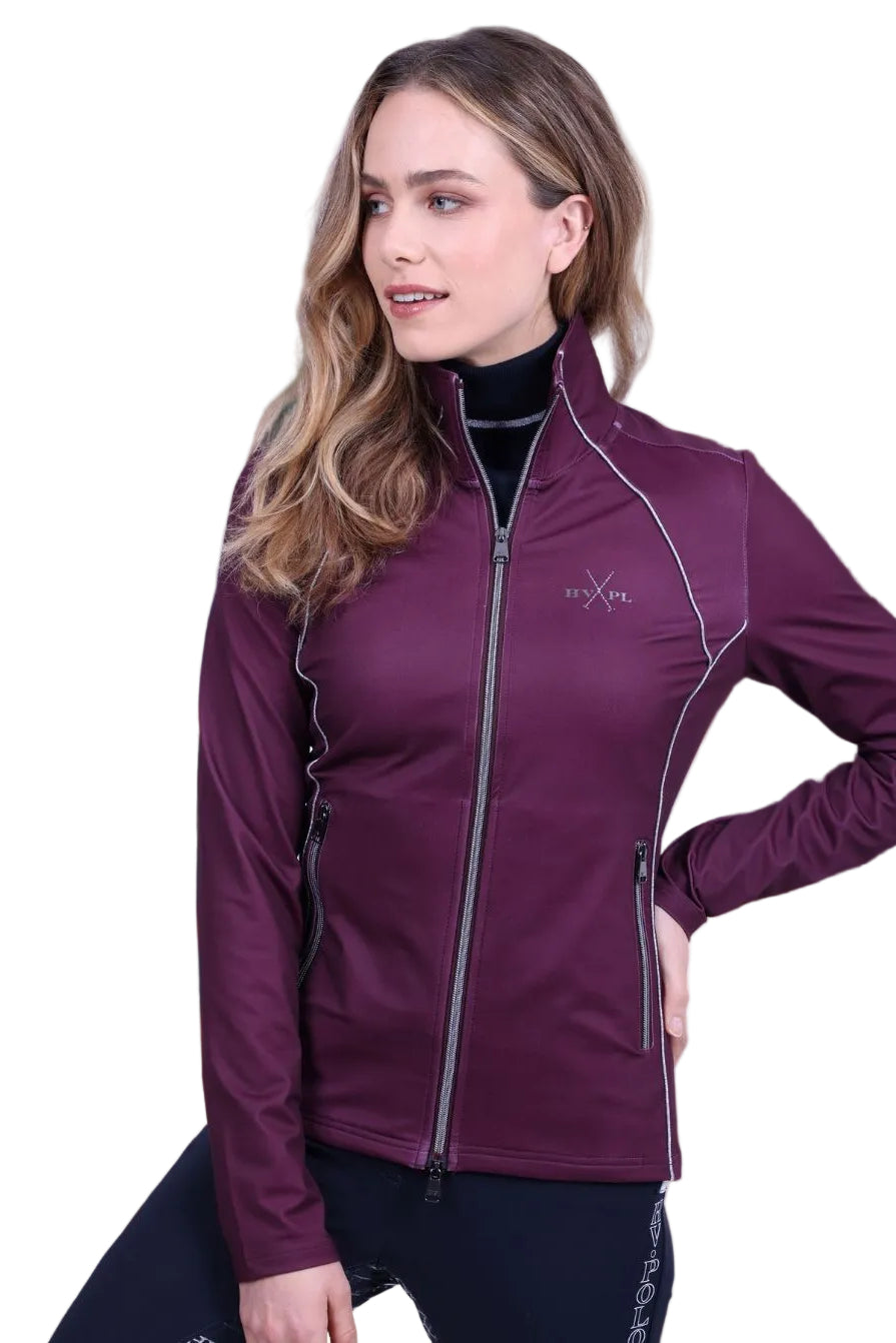 HV Polo »Women's Training Jacket HVPAlice Dark Berry