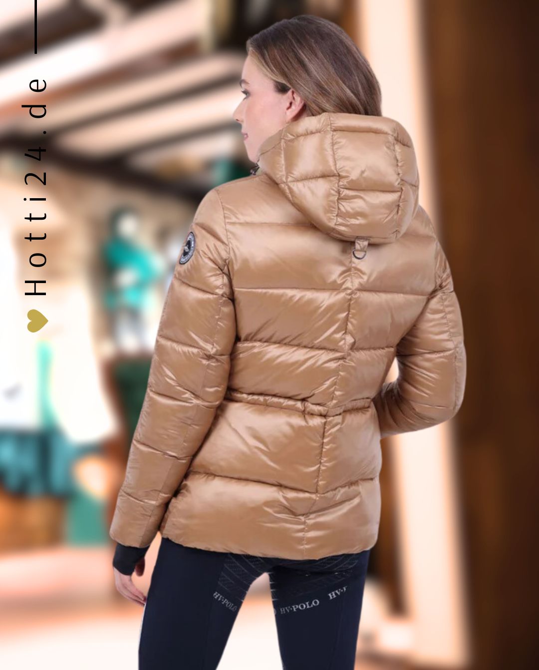 HV POLO »Winterjacke HVPChrissy Hazel Brown
