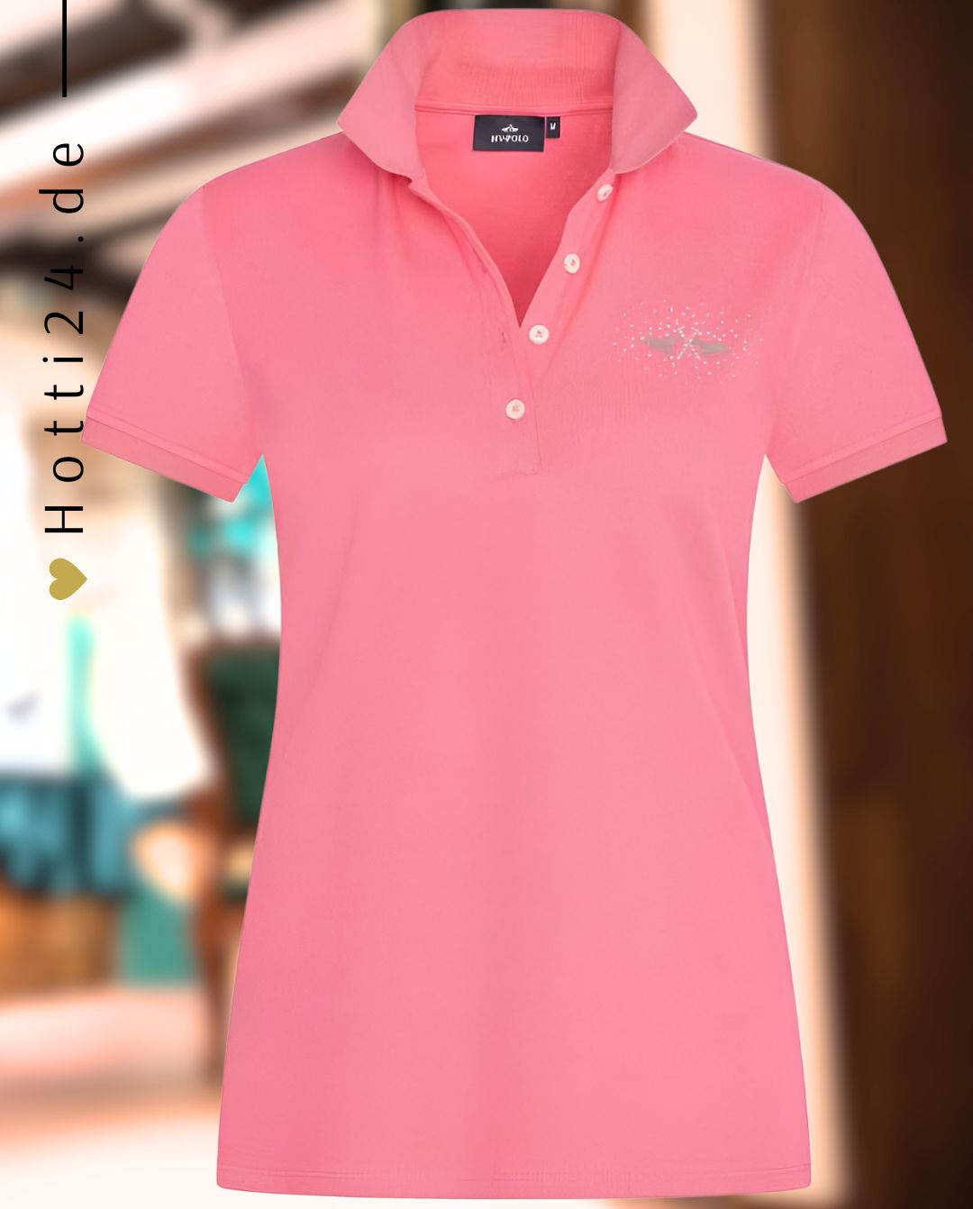 HV POLO »Poloshirt HVPClassic Power Pink