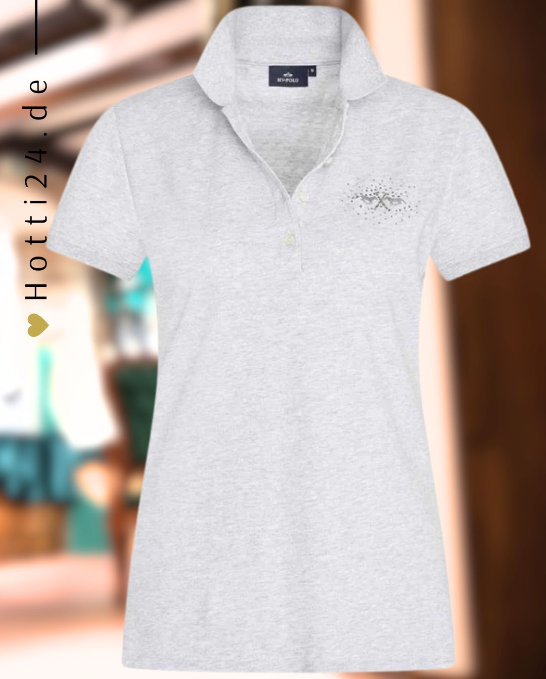 HV POLO »Poloshirt HVPClassic Grey Heather