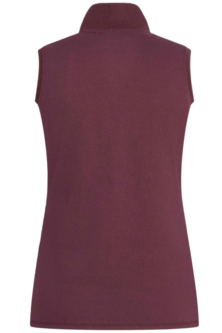 HV Polo »Ladies' Sleeveless Polo Shirt HVPClassic Dark Berry