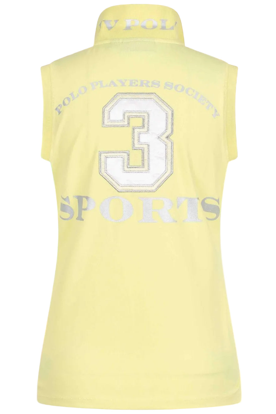 HV POLO »Sleeveless Polo Shirt HVPFavouritas Lemonade