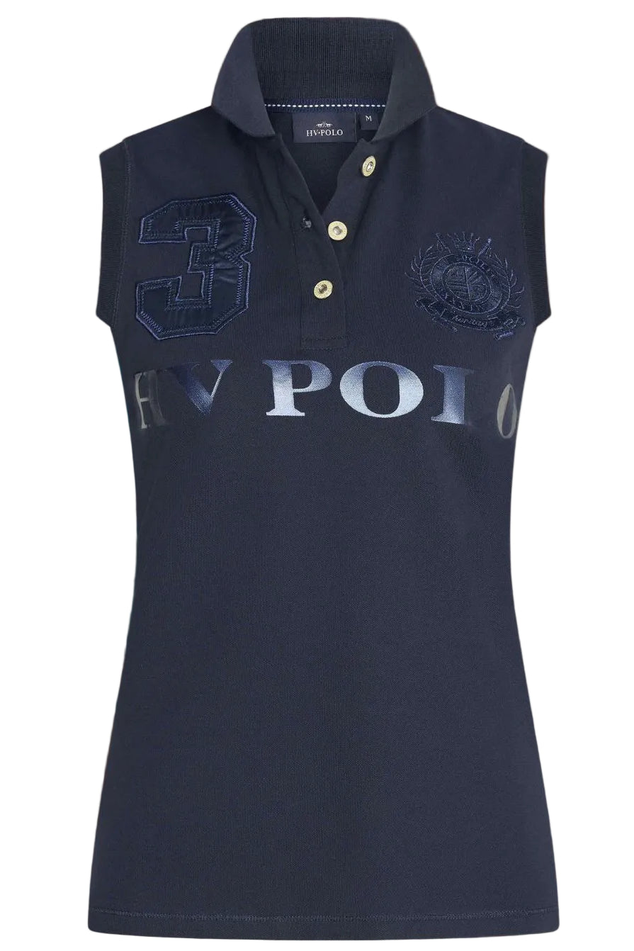 HV POLO »Sleeveless Polo Shirt HVPFavouritas Navy Metallic