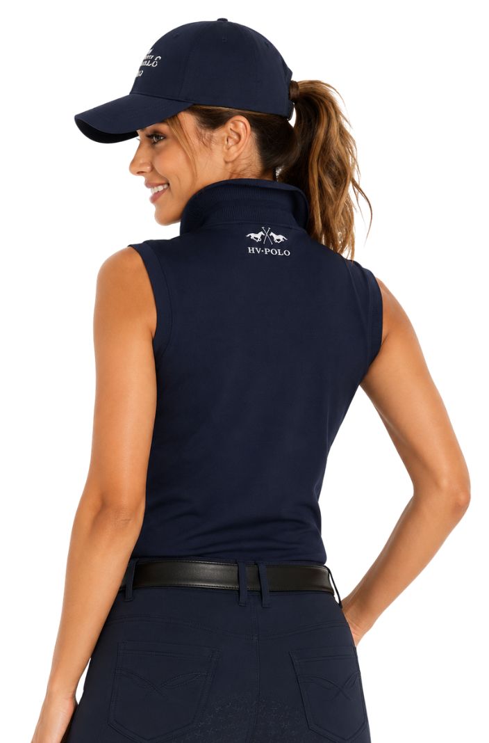 HV Polo Poloshirt HVPFavouritas Tech ärmellos Navy