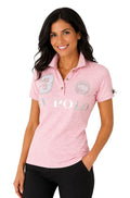 HV Polo Poloshirt HVPFavouritas Power Pink Melange