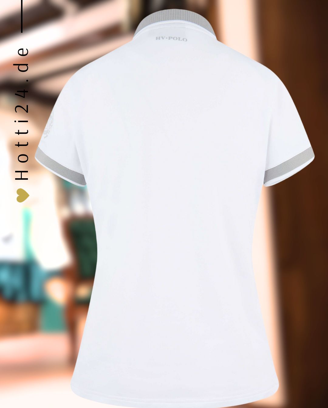 HV POLO »Poloshirt HVPFavouritas Tech Weiß