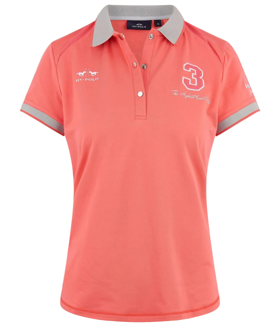 HV Polo »Poloshirt HVPFavouritas Tech Bright Coral