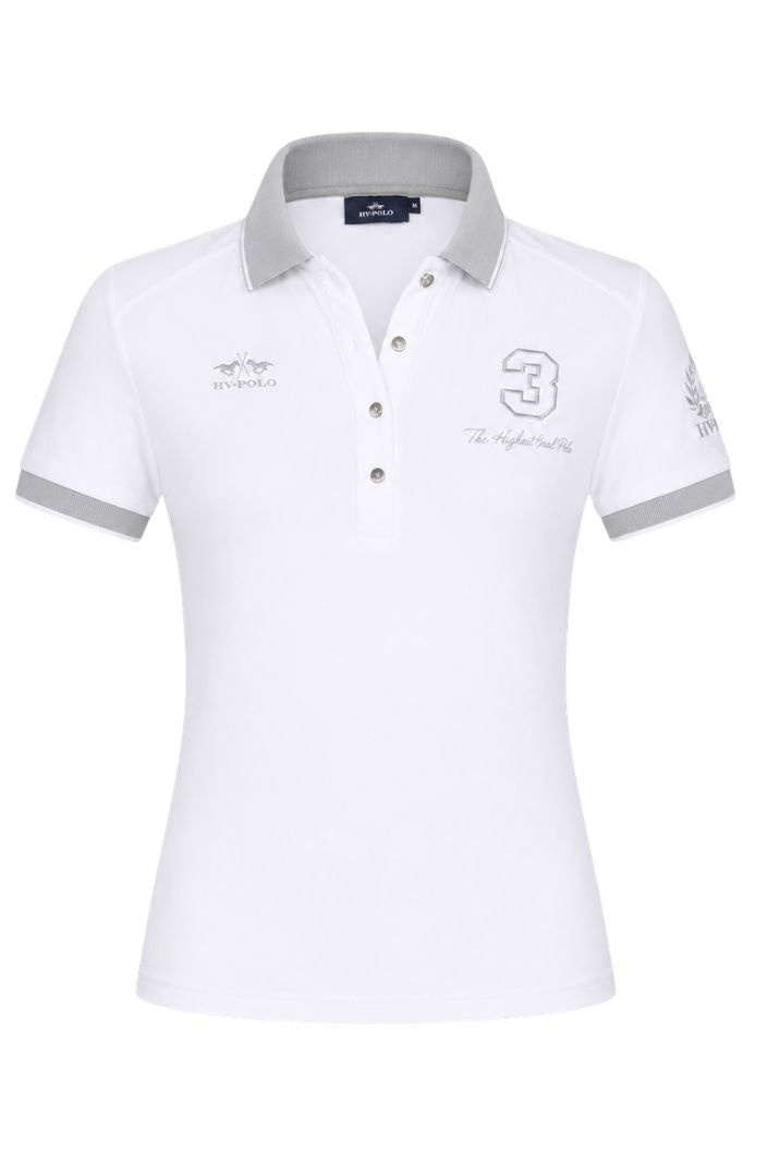 HV Polo Poloshirt HVPFavouritas Tech Weiß