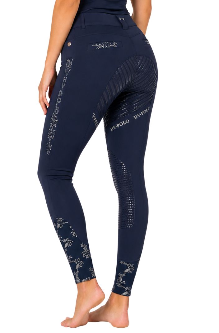 HV Polo Reithose HVPMarijn FullGrip Navy