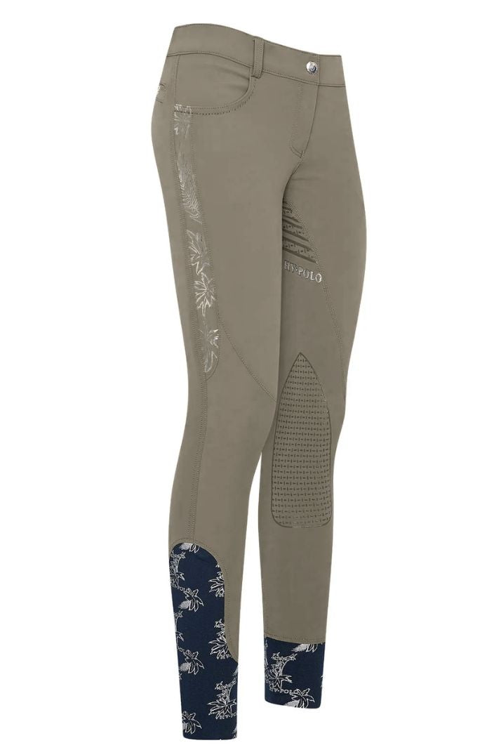 HV Polo Reithose HVPMarijn Palm Springs FullGrip Oil Green