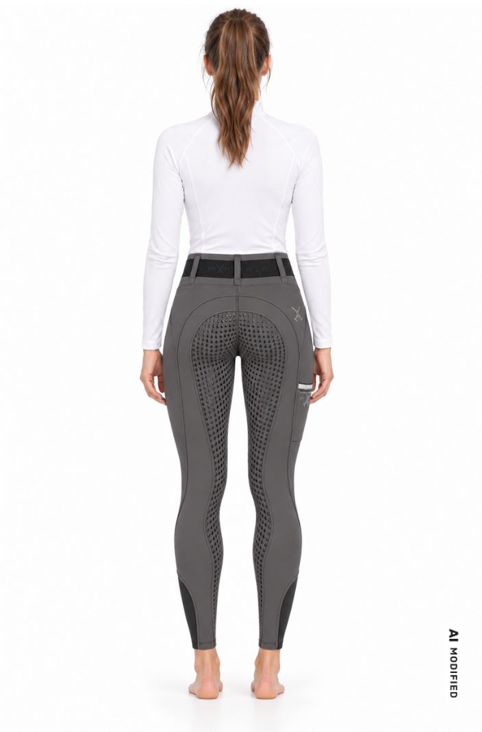 HV Polo Riding Leggings HVPClarissa FullGrip Grey
