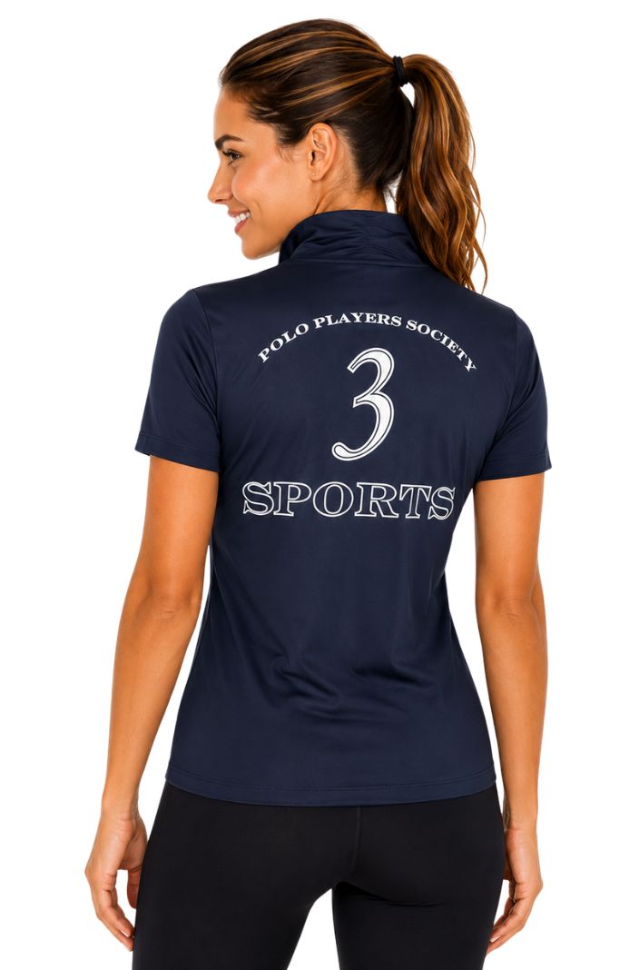 HV Polo Reitshirt Tech HVPFavouritas Platinum Navy