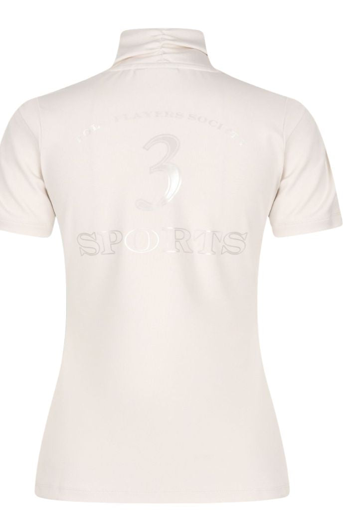 HV Polo Reitshirt Tech HVPFavouritas Platinum Ivory