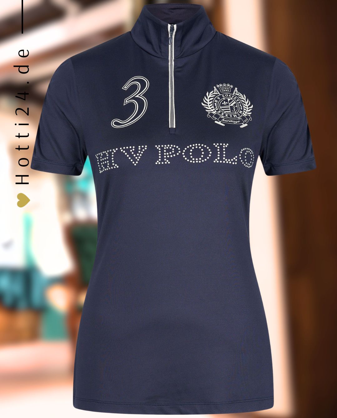 HV POLO »Trainingsshirt Tech HVPFavouritas Platinum Navy