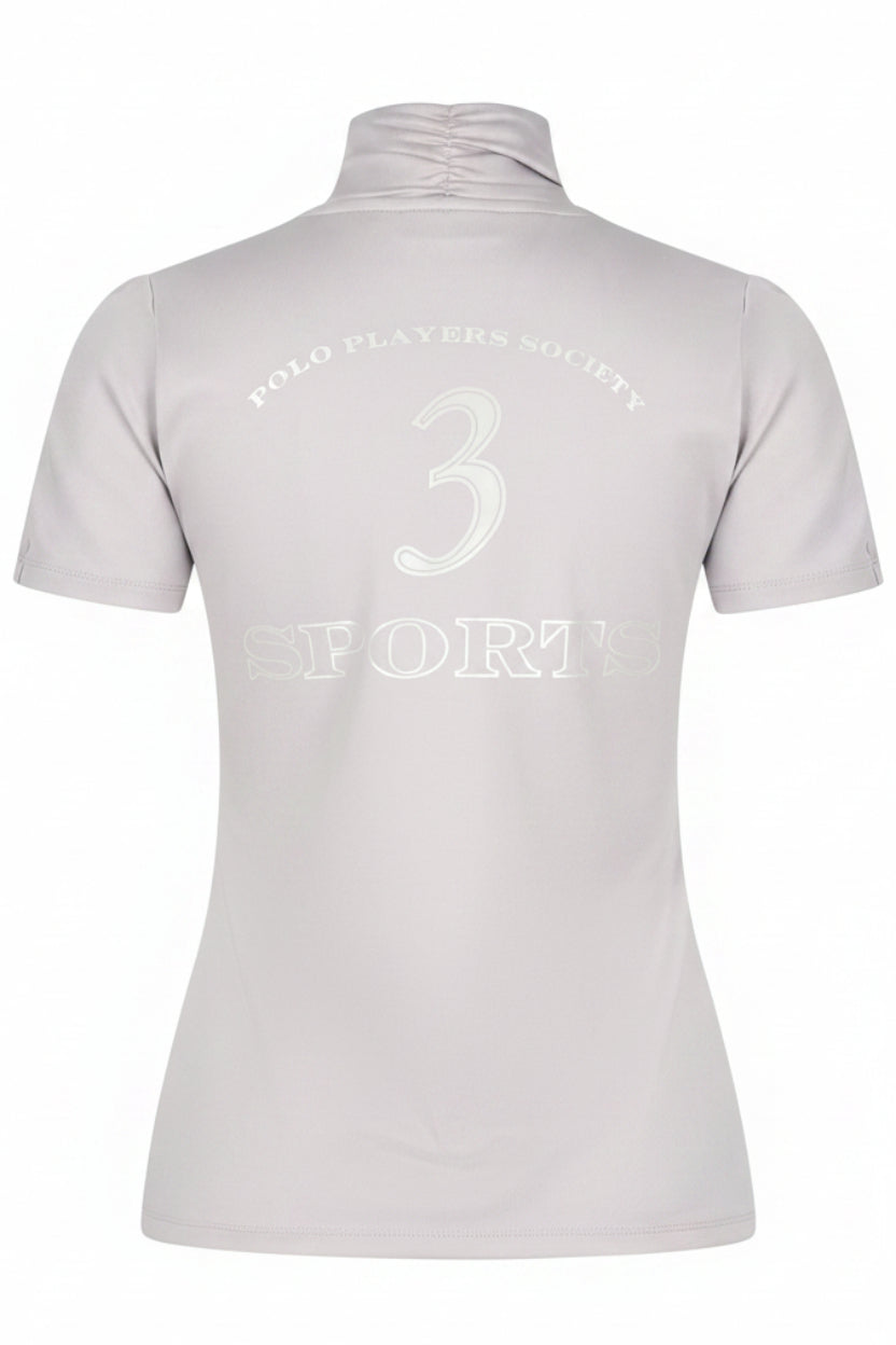 HV Polo Reitshirt Tech HVPFavouritas Platinum Grau