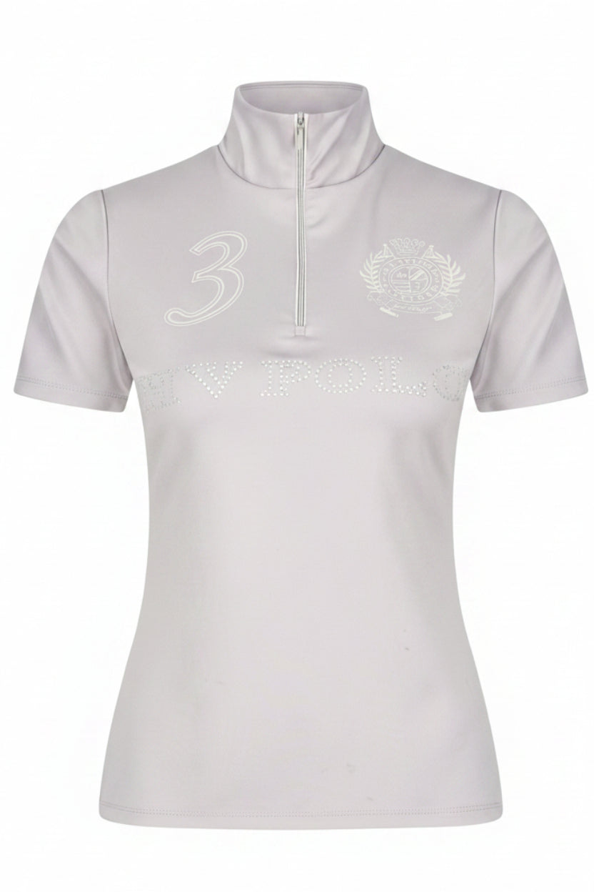 HV Polo Reitshirt Tech HVPFavouritas Platinum Grau