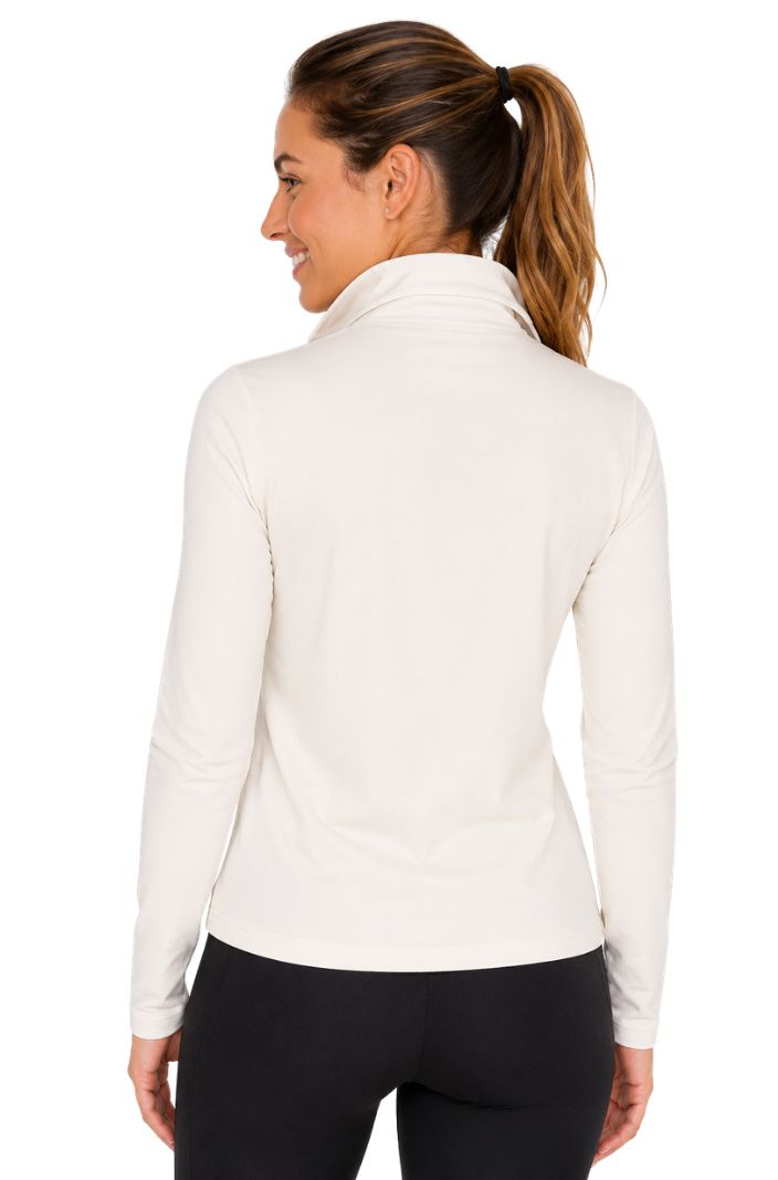 HV Polo Reitshirt Langarm HVPDarlene Ivory