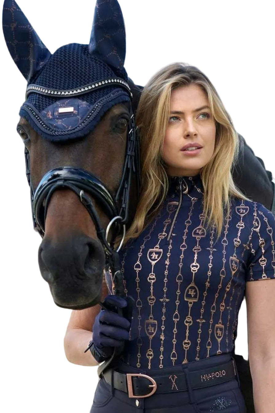 HV Polo Reitshirt Tech HVPJolie Navy