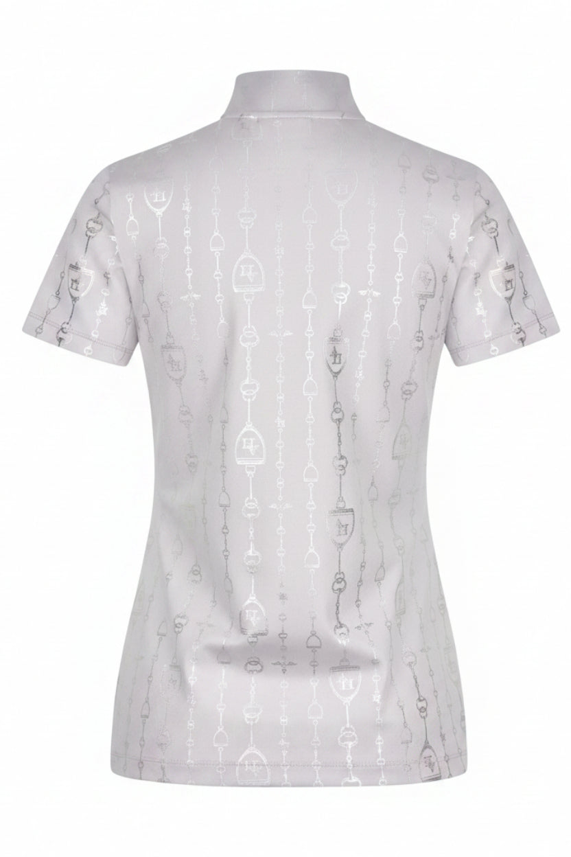 HV Polo Reitshirt Tech HVPJolie Pearl Grey