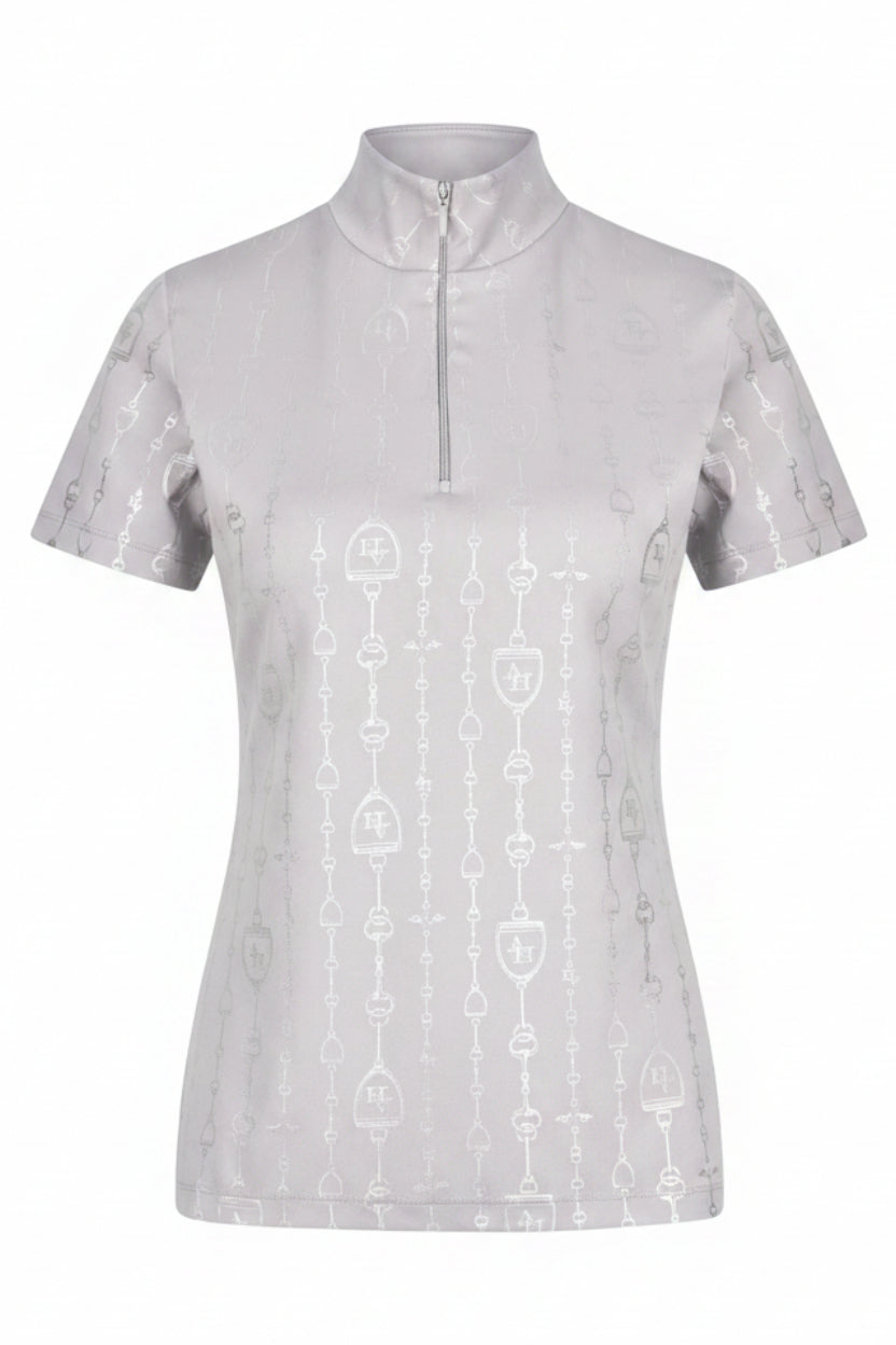 HV Polo Reitshirt Tech HVPJolie Pearl Grey