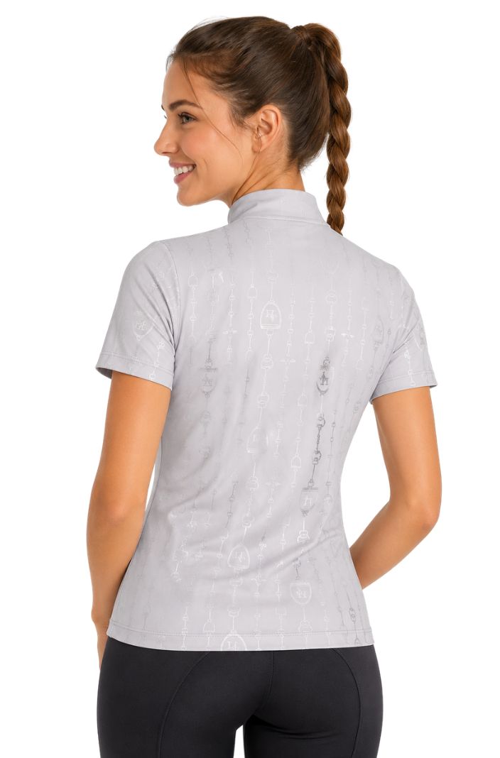 HV Polo Reitshirt Tech HVPJolie Pearl Grey