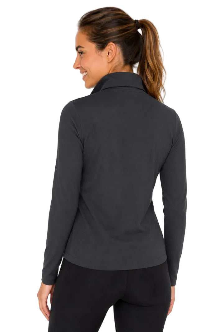 HV Polo Reitshirt Langarm HVPDarlene Grey