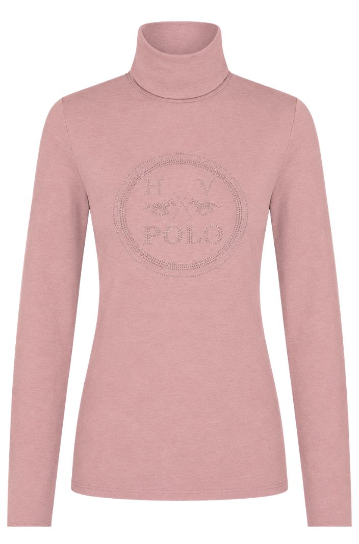 HV Polo Reitshirt Langarm HVPDee Rosebloom