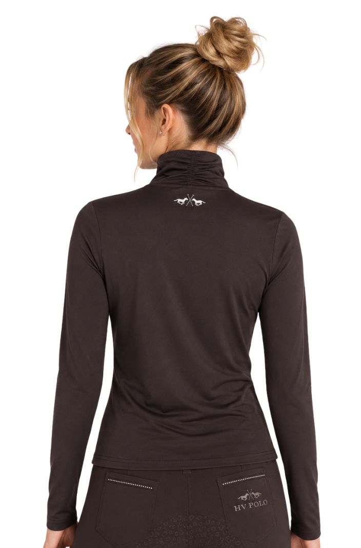HV Polo Reitshirt Langarm HVPLumi Mocca