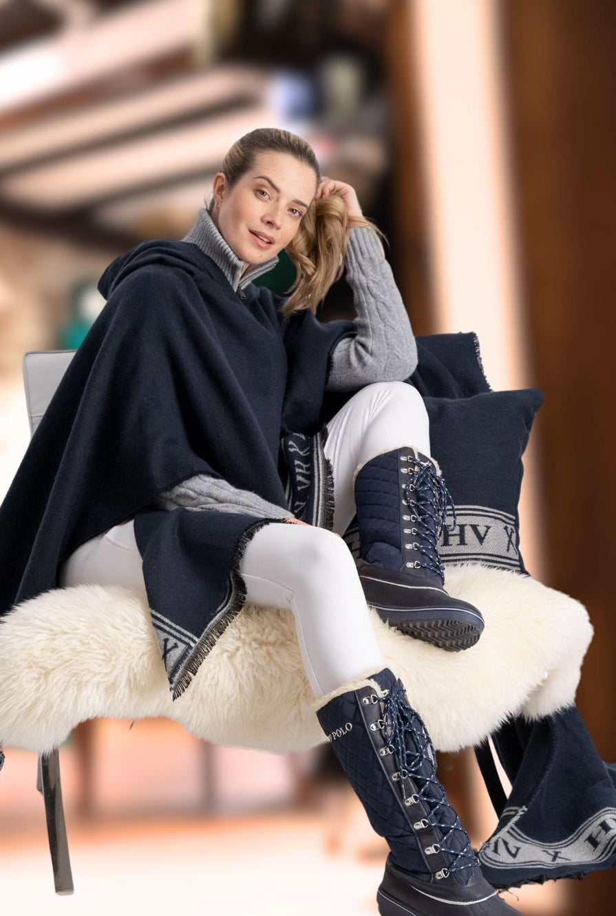 HV Polo »Damen Stiefel HVPGlaslynn Long Navy