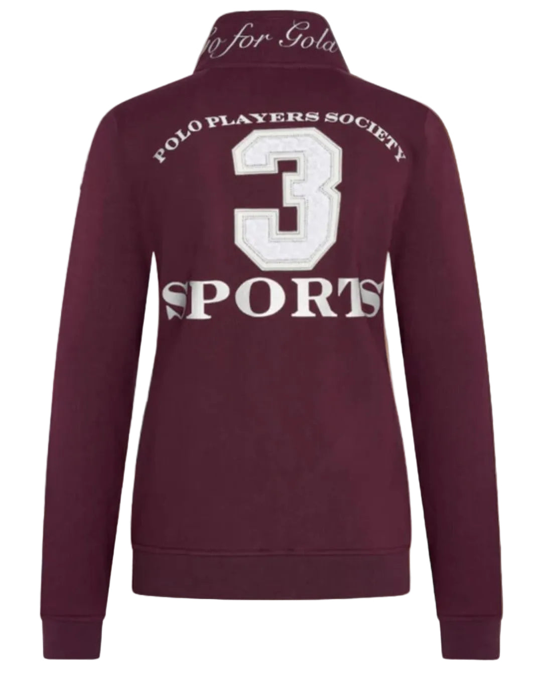 HV Polo Riding Jacket HVPFavouritas Dark Berry Gold