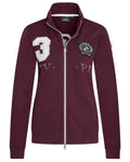 HV Polo Riding Jacket HVPFavouritas Dark Berry Gold