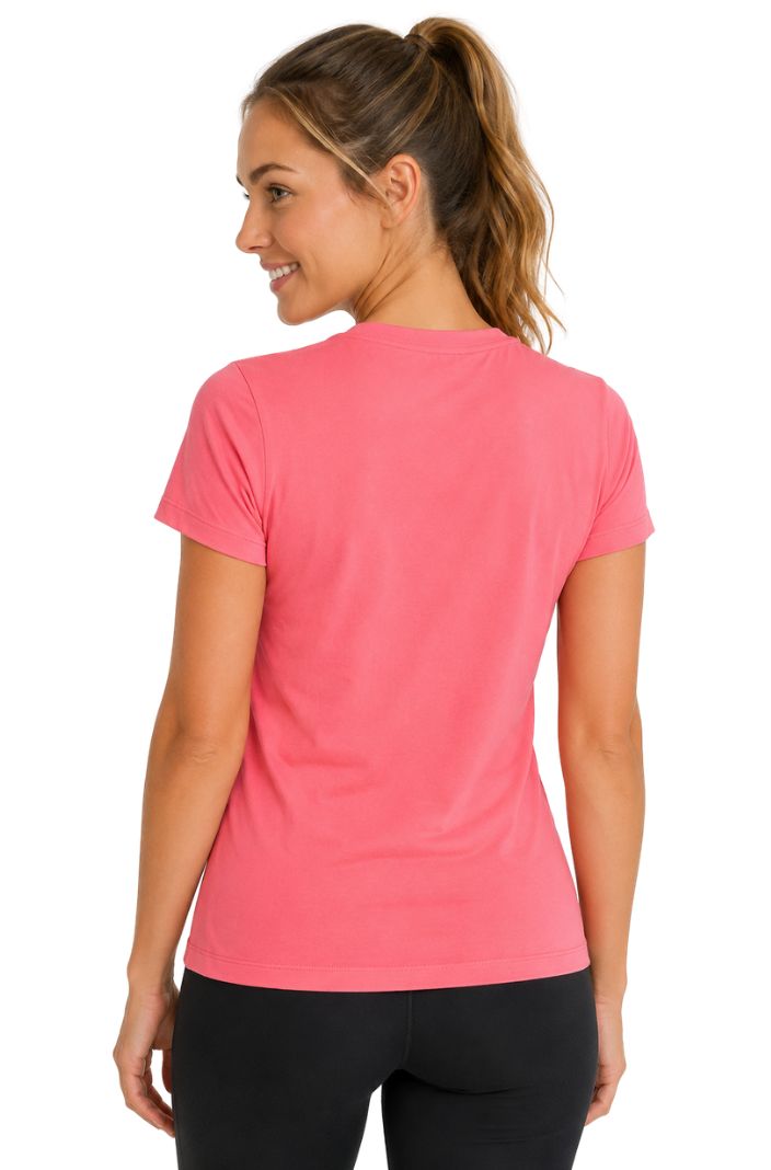 HV Polo T-Shirt HVPClassic Power Pink