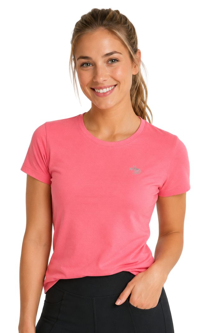 HV Polo T-Shirt HVPClassic Power Pink