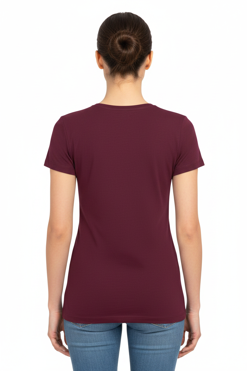HV Polo T-Shirt HVPClassic Dark Berry