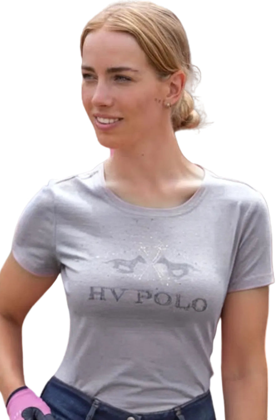 HV Polo T-Shirt HVPLola Grey Heather