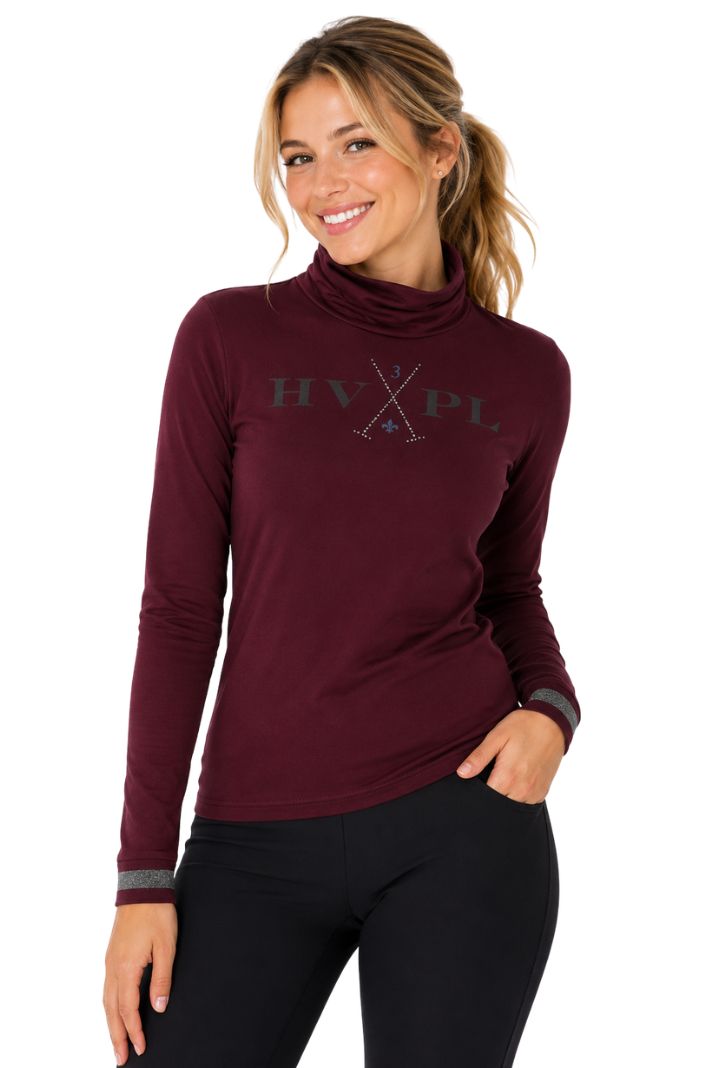 hv-polo-damen-trainingshirt-hvpadeline-dark-berry
