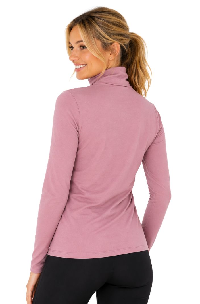 HV Polo Reitshirt Langarm HVPAdeline Mauve