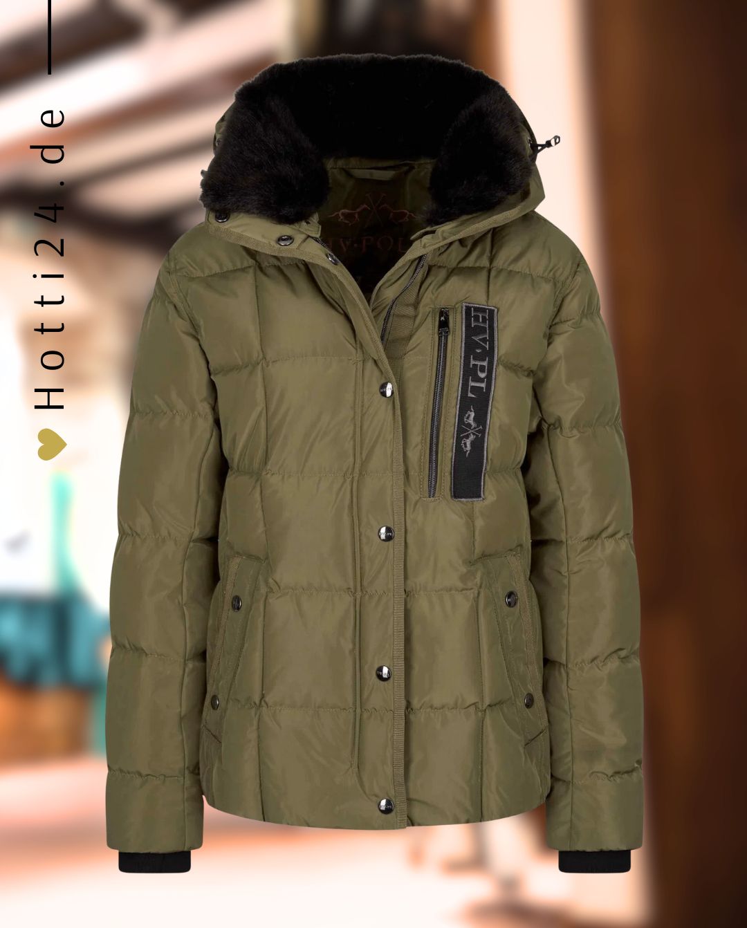 HV Polo »Winterjacke HVPJacky Dark Oil Green