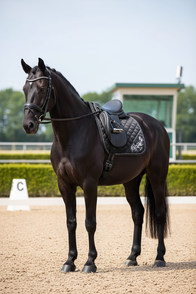 HV Polo Dressurschabracke HVPJackie Black
