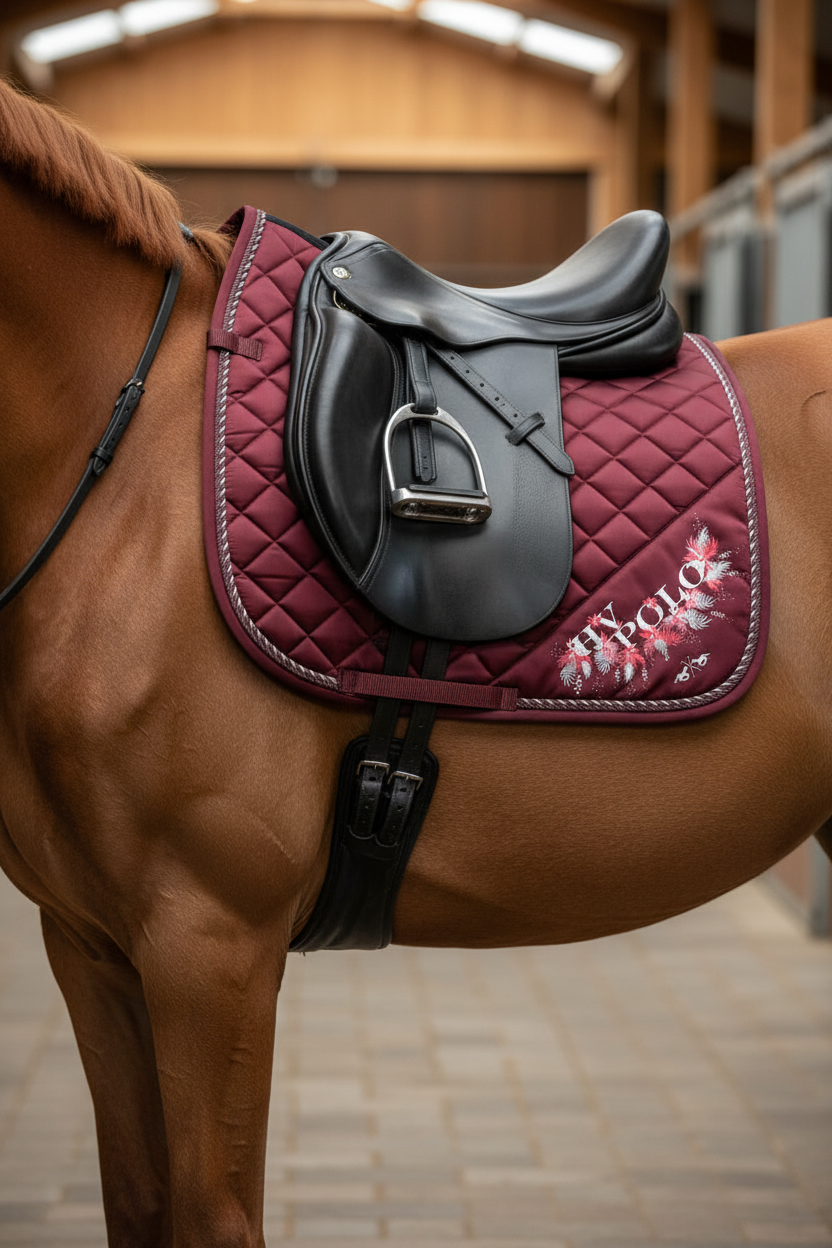 HV Polo Dressurschabracke HVPJackie Dark Berry