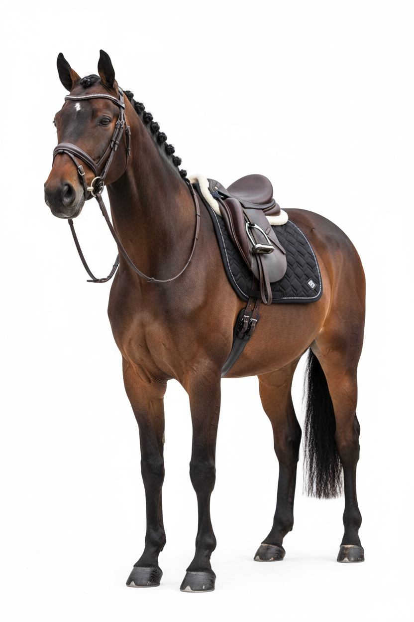 HV Polo Dressage Saddle Pad HVPClassic Black