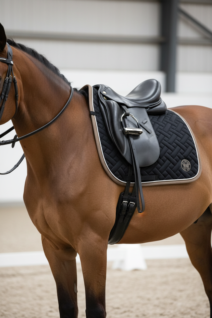 HV Polo Dressage Saddle Pad HVPFavourite Black